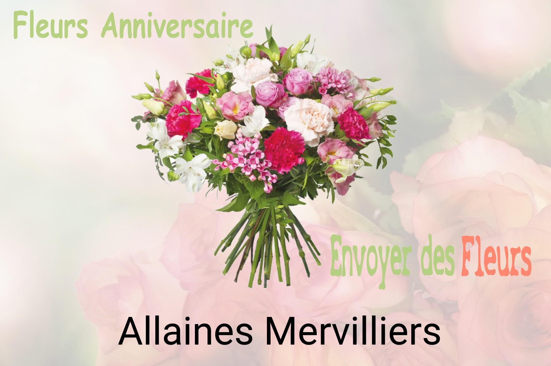 Bouquet de fleurs d’anniversaire livré à Allaines-Mervilliers