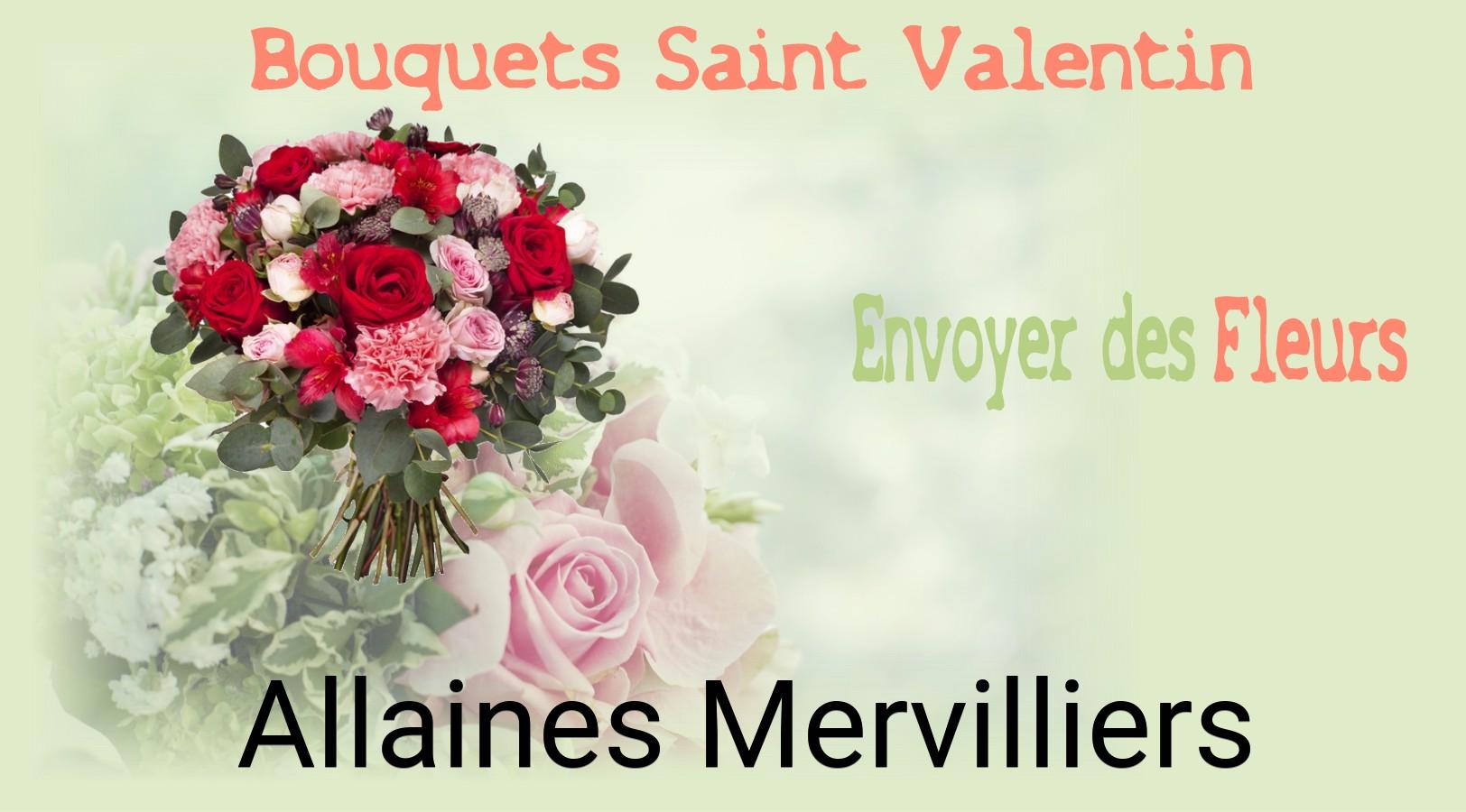 Roses de Saint-Valentin livrées à Allaines-Mervilliers